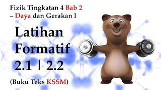 🆕 Fizik Tingkatan 4 KSSM Bab 2  Daya dan gerakan I  Latihan Formatif 21  Latihan Formatif 22 [upl. by Anirahs440]