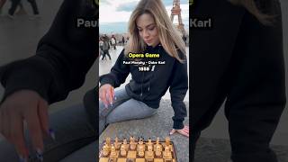 The Opera Game♟️ chess paris chessgame [upl. by Raynard]