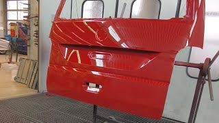 how to Paint Spray Painting Car painting professional Carpenter abrargermanvlogs [upl. by Dnalevelc]