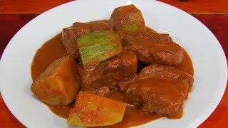 Pipian con Chilacayote y Carne de Puerco  Receta ¡Mega Deliciosa [upl. by Noeht]