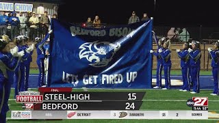 SteelHigh opens state playoffs against Bedford [upl. by Nella]