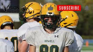 Howell Highlanders Freshman Football Highlights vs Hartland [upl. by Saimon]