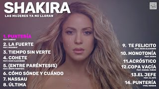 Shakira  Las Mujeres Ya No Lloran Nuevo Álbum Completo 2024 [upl. by Dove]