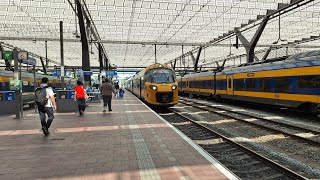 ICNG van NS vertrekt vanaf Rotterdam Centraal station [upl. by Ldnek884]