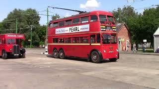 Trolleybus Museum at Sandtoft  London Trolleybus Weekend [upl. by Enidan437]