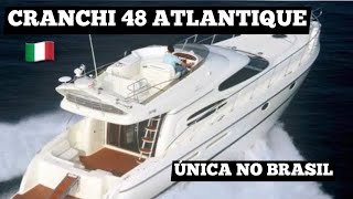 Cranchi Atlantique 48  A única no brasil  VENDIDA [upl. by Lingwood]