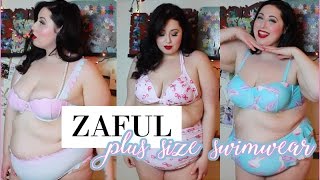 Plus Size Swimsuit Haul [upl. by Sorce148]