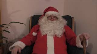 Joulupukki Santa Claus talks to Anup Henrikki [upl. by Melan678]