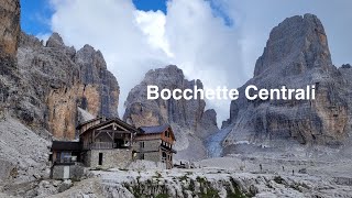 Bocchette Centrali via ferrata  DAY TRIP in Dolomiti di Brenta 4K cinematic DJI mini 3 pro GoPro9 [upl. by Edlitam]