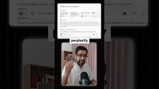 How to use AI for UPSC  Perplexity AI [upl. by Stamata240]