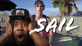 First Time Hearing  Machine Gun Kelly  AwolNation  Sail Official Music Video Reaction [upl. by Zebadiah]