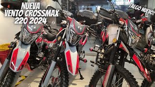 Nueva Vento Crossmax 220 2024😱  ¡Nueva Doble Propósito🔥  Nuevo Color💯 [upl. by Oshinski]