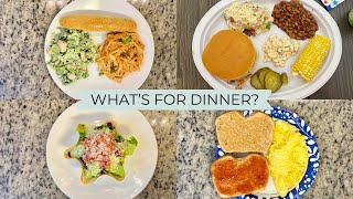 WHAT’S FOR DINNER  EASY amp BUDGET FRIENDLY  REALISTIC WEEKNIGHT MEALS  DINNER INSPIRATION [upl. by Yddor421]