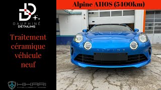 Traitement céramique sur une Alpine A110S neuve 5500km [upl. by Vyse]