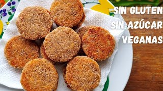 GALLETAS DE AMARANTO SIN AZÚCAR SIN GLUTEN SIN LACTOSA Receta fácil VEGANA SALUDABLE Recetas de Gri [upl. by Adym]