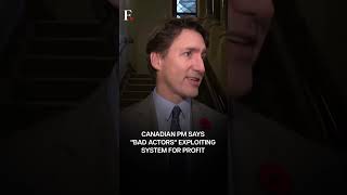 Canadian PM Trudeau Admits Slow Response to Immigration  Subscribe to Firstpost [upl. by Letch]