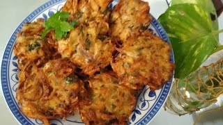 Ulli Baji Recipe  How to make Onion Pakoda  Asilas Kitchen [upl. by Akired]