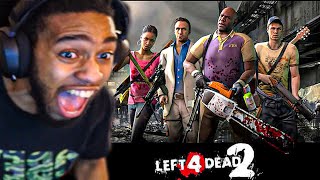 I Played Left 4 Dead 2 For The First Time EVER and Now Im Scarred For LIFE W The Bros [upl. by Notlil]