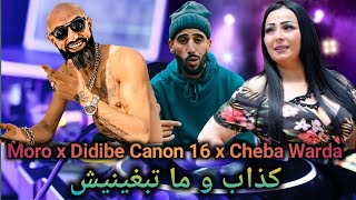 Moro x Cheba Warda x Didine Canon 16  Kedab W Matebghinich كذاب و متبغنيش l Rai Rap Remix 2024 [upl. by Drofyar]