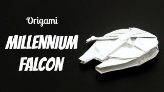 Origami Millennium Falcon Shu Sugamata [upl. by Michail]