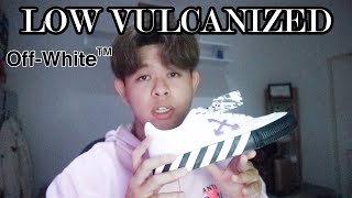 OFFWHITE Low Vulcanized WHITEPURPLE  REVIEW [upl. by Rochus926]