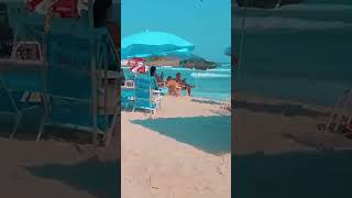 ⛱️🌴 Brazil Tourism Camburi Beach São Paulo shorts beach praia travel [upl. by Emerald]