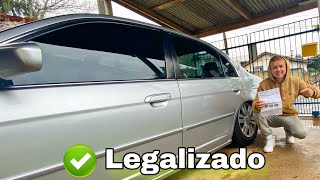 Como legalizar o carro com suspensão a ar em 2024 [upl. by Willms170]