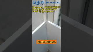 JIN YANG HU Electric Lift Elevator Home use Cargo Elevator with Guardrial elevator lifting [upl. by Liz]