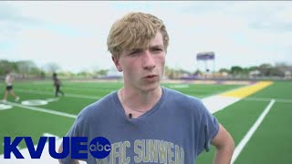 Athlete of the Week La Grange High Schools Austen Diggs  KVUE [upl. by Sidhu291]