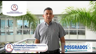 Cristobal Gonzáles Montes  Especialista en Gestión Tributaria [upl. by Nashner]