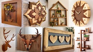 Wooden Wall Art amp Decoration Ideas [upl. by Mab679]