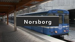 Norsborg tunnelbana [upl. by Allicirp918]