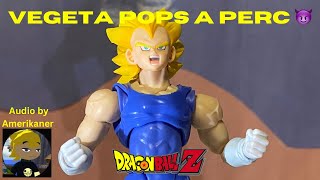 Vegeta Pops A Perc Amerikaner  DBZ Stop Motion Meme [upl. by Ahseek]