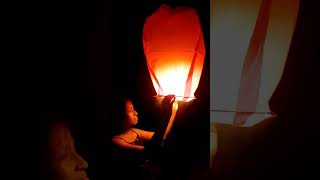 sky lanterns hot air balloon  fanush  flying balloon  diwali status sky lantern  fanush [upl. by Nylrehc257]