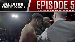 Doumbe and Willis Cause CHAOS At Weigh Ins  Bellator Paris Fight Week Episode 4 [upl. by Ahsiele]