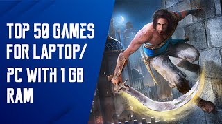 50 Best Game for PC or Laptop With 1 GB RAM  Potato amp LowEnd Games [upl. by Tsenre]