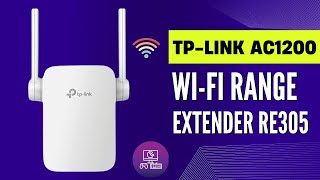 TP link AC1200 Wi Fi Range Extender RE305 [upl. by Enylcaj]