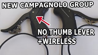 Campagnolo DITCHES THUMB SHIFTER  Wireless  NEW SUPER RECORD [upl. by Airrat477]