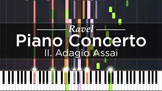 Ravel Piano Concerto in G II Adagio assai  Alicia de Larrocha [upl. by Lada]