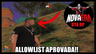 WHITELIST PARA ENTRAR NO NOVA ERA RJ  GTA ROLEPLAY  CIDADE OFICIAL DO MC POZE E ORUAM [upl. by Edras14]