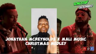 Christmas Medley By Jonathan McReynolds amp Mali Music malimusic jonathanmcreynolds youtube fyp [upl. by Salomo]