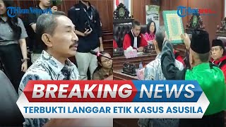 🔴ANGGOTA DPR Fraksi PDIP Haryanto Dinyatakan Terbukti Langgar Etik Soal Dugaan Video Asusila [upl. by Naejeillib]