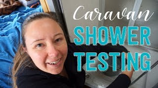 Finish Housesitting amp Testing Caravan Shower [upl. by Kirkwood859]