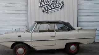 1964 Amphicar 770 Local Original Owner offered by Gas Monkey Garage [upl. by Wahkuna959]