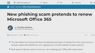 Microsoft email scam [upl. by Kosak]