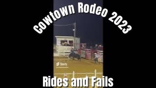 Unbelievable Bull Rides and JawDropping Fails  Cowtown Rodeo 2023 [upl. by Nahshon698]