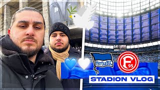 Ein etwas anderes Spiel🕊️Hertha BSC  Fortuna Düsseldorf Highlights amp Tore 18 Spieltag Stadionvlog [upl. by Eelyrag172]