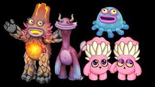 Kayna Toe Jammer Thrumble and Denchuhs  My Singing Monsters [upl. by Walsh667]