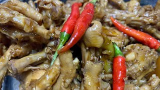 chicken feet adobocooking vlog [upl. by Aikkin100]