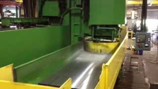 Grinding Large Steel plate [upl. by Assil]